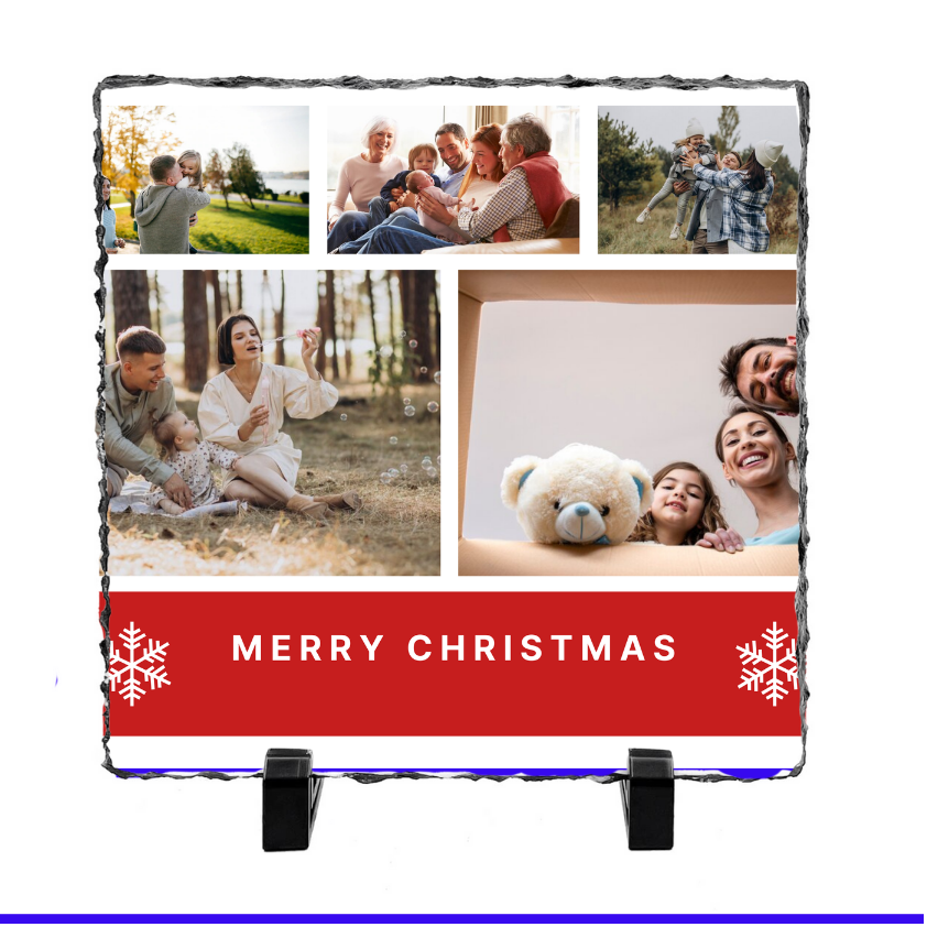 Christmas 5 Image photo slate by Luxe-Custom-Designer