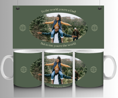 You're My world photo mug by Luxe-Custom-Designer