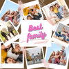 8 Image Family photo slate by Luxe-Custom-Designer