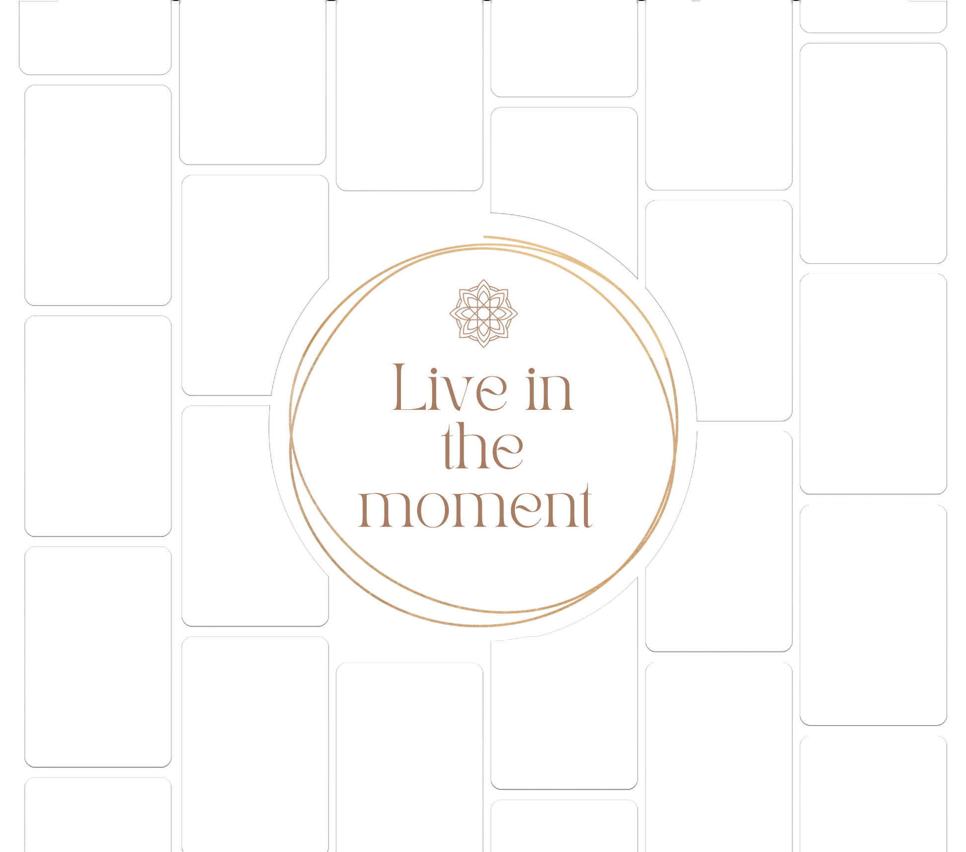 24 Image Live in the moment slate by Luxe-Custom-Designer