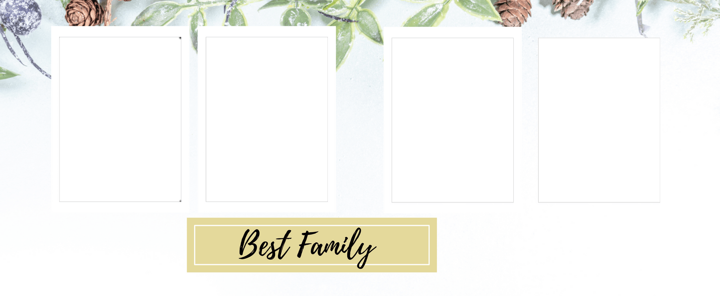 Family Photo Panel Mug by Luxe-Custom-Designer