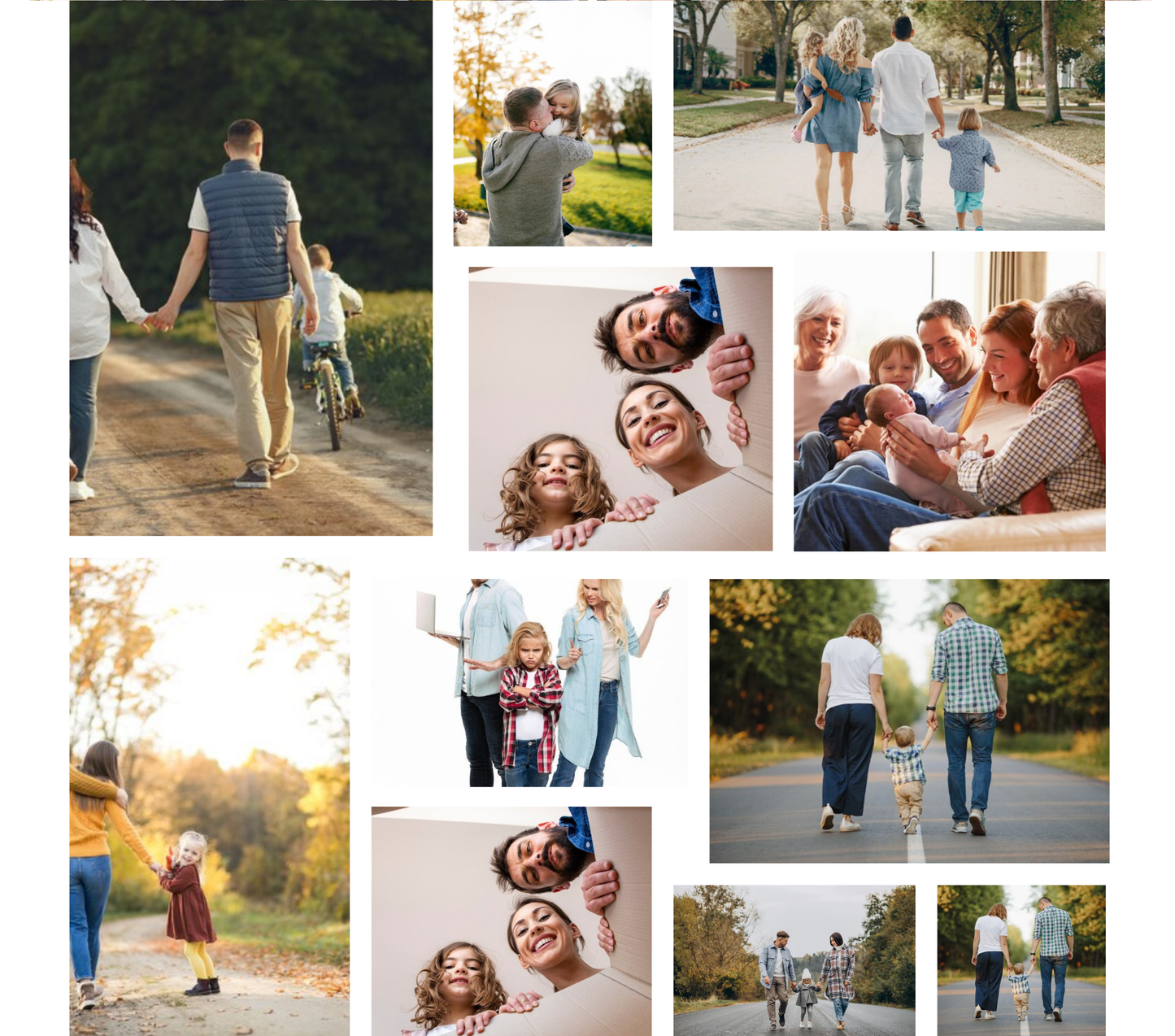 11 Image Collage Slate by Luxe-Custom-Designer