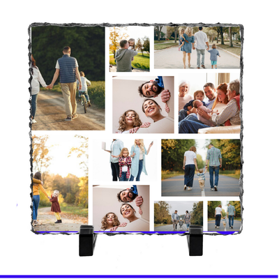 11 Image Collage Slate by Luxe-Custom-Designer