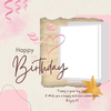 Birthday Photo Slate by Luxe-Custom-Designer