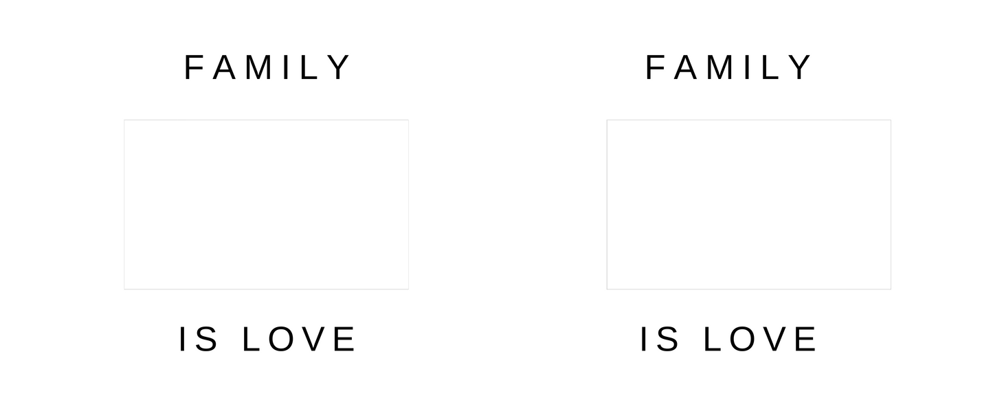 2 Panel Family Mug by Luxe-Custom-Designer
