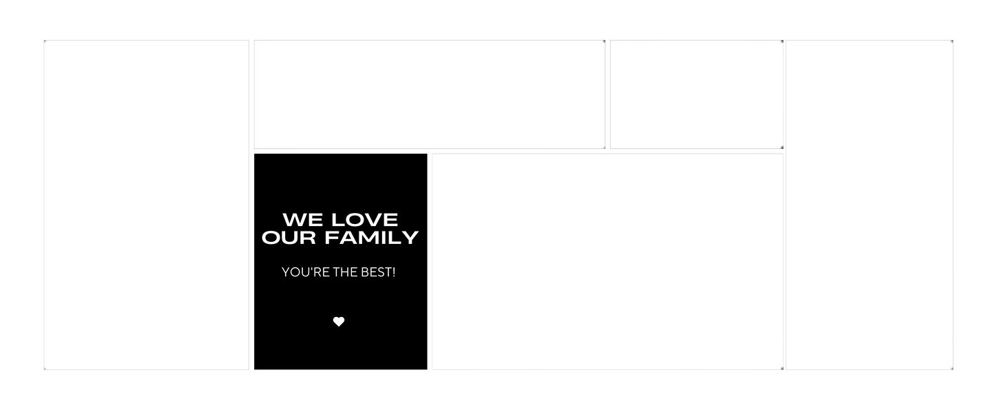 5 Panel Family Mug by Luxe-Custom-Designer