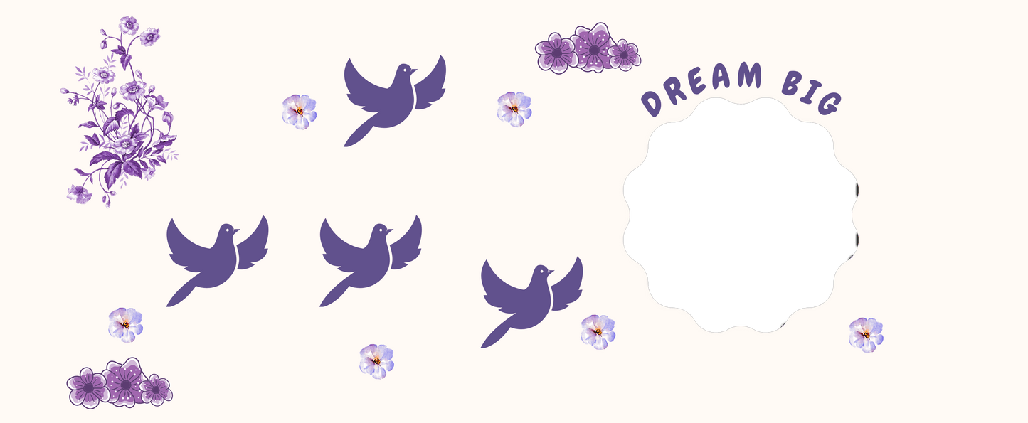 Single Photo Dream Big Mug by Luxe-Custom-Designer