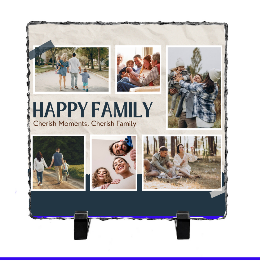 Family 6 Image Slate by Luxe-Custom-Designer