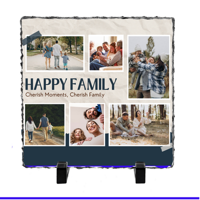 Family 6 Image Slate by Luxe-Custom-Designer