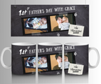 1st Fathers Day Photo Mug by Luxe Sensational