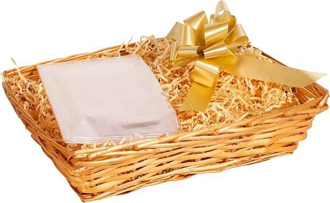 Honey Wicker Basket Hamper Kit