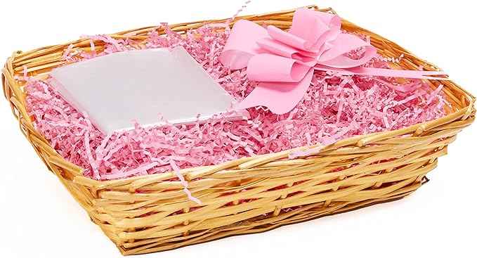 Honey Wicker Basket Hamper Kit