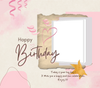 Birthday Photo Tumbler by Luxe-Custom-Designer