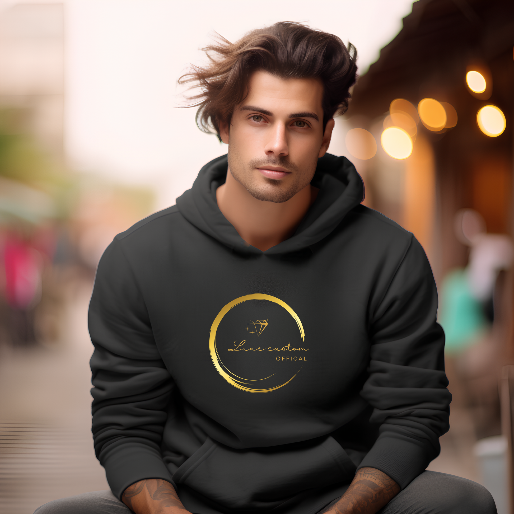 Luxury Luxe Hoodie by Luxe-Custom-Designer
