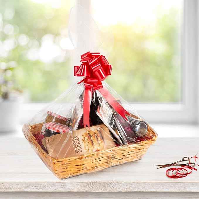 Honey Wicker Basket Hamper Kit