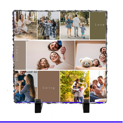 8 image Collage Slate by Luxe-Custom-Designer