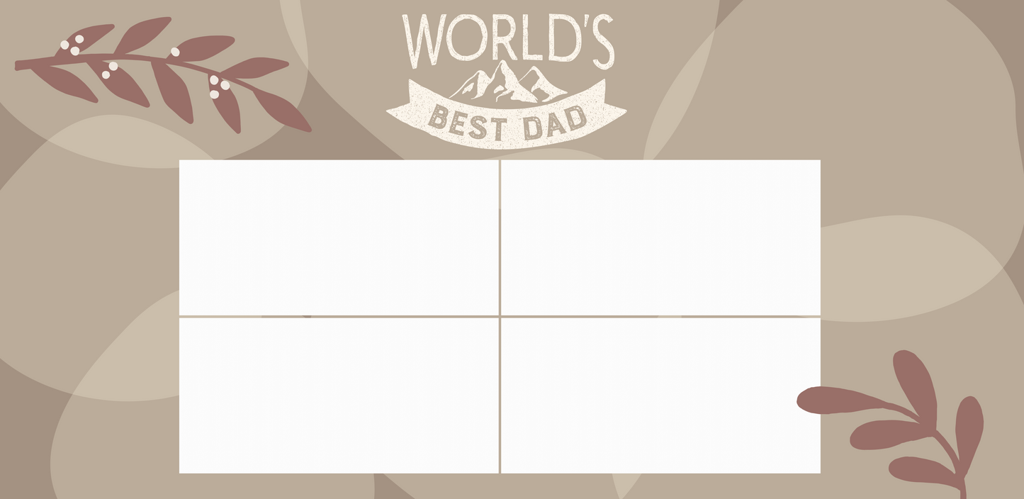4 Image worlds best dad mug by Luxe-Custom-Designer