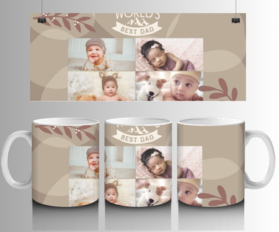 4 Image worlds best dad mug by Luxe-Custom-Designer