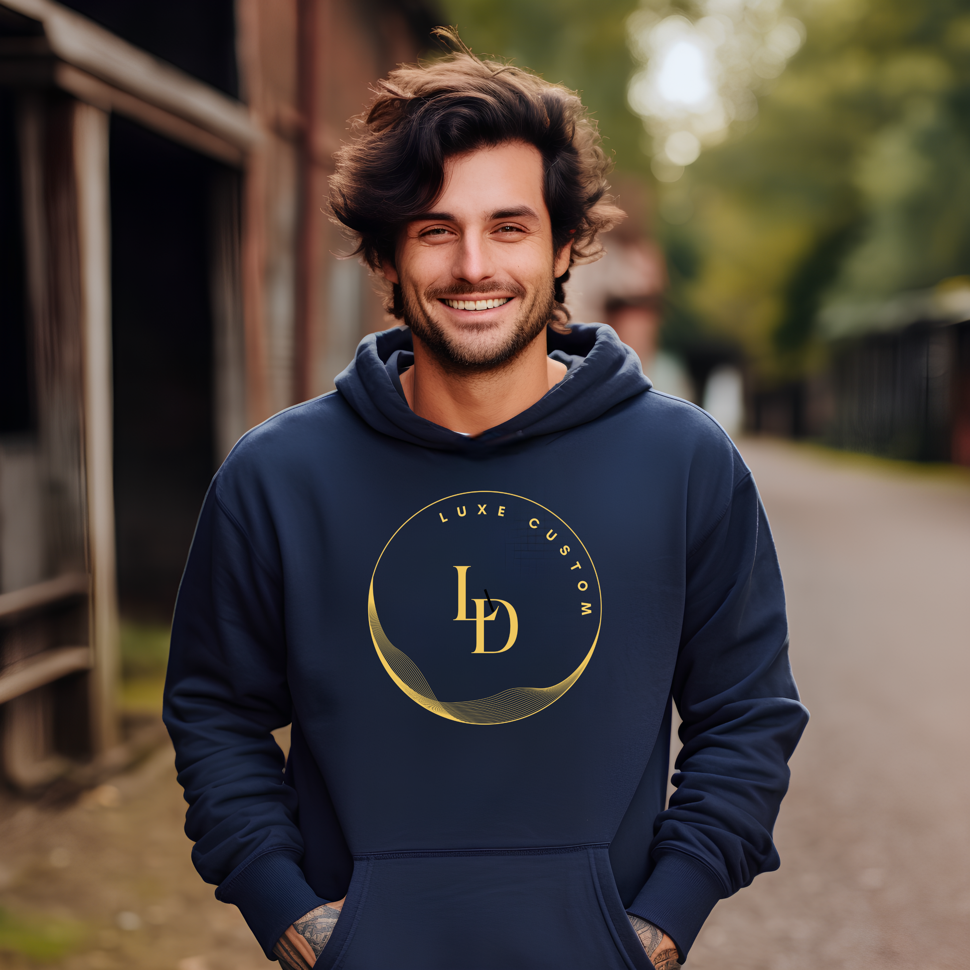 LD Luxe Hoodie by Luxe-Custom-Designer