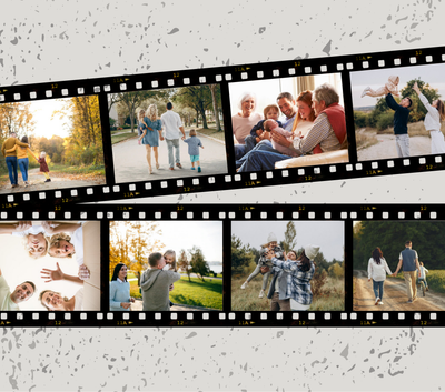 8 Image Film Slate by Luxe-Custom-Designer