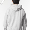 ASH, Heather Grey Hoodie by Luxe-Custom-Designer