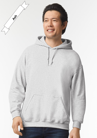 ASH, Heather Grey Hoodie by Luxe-Custom-Designer
