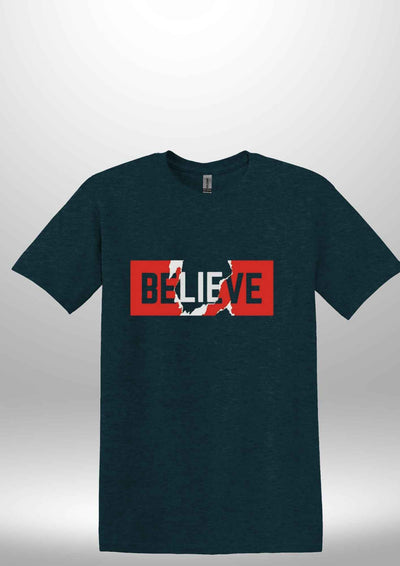 "Believe" Luxe T-shirt by Luxe-Custom-Designer