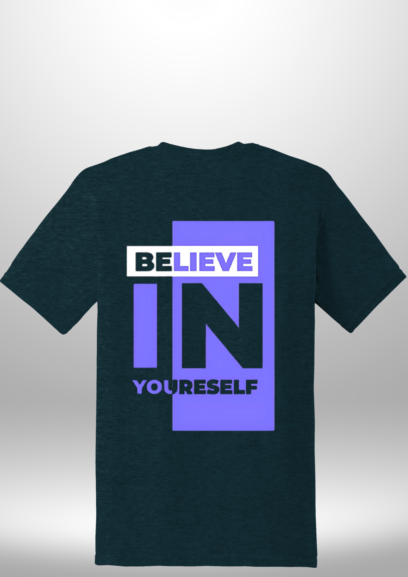 "Believe In Yourself" Luxe T-Shirt by Luxe-Custom-Designer