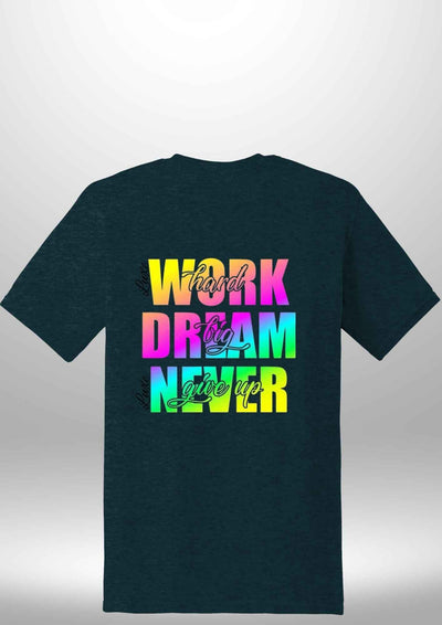 Work Hard Luxe T-Shirt by Luxe-Custom-Designer