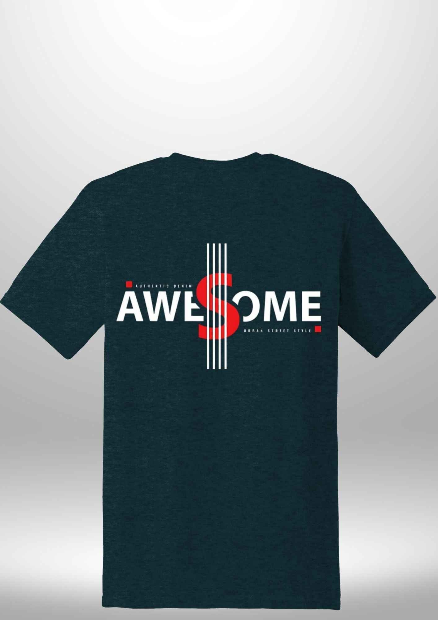 Luxe Custom "AWESOME" T-Shirt by Luxe-Custom-Designer
