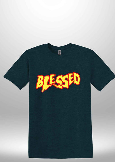 "Blessed" Luxe T-Shirt by Luxe-Custom-Designer