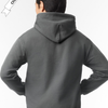 Charcoal Grey Hoodie by Luxe-Custom-Designer