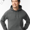 Charcoal Grey Hoodie by Luxe-Custom-Designer