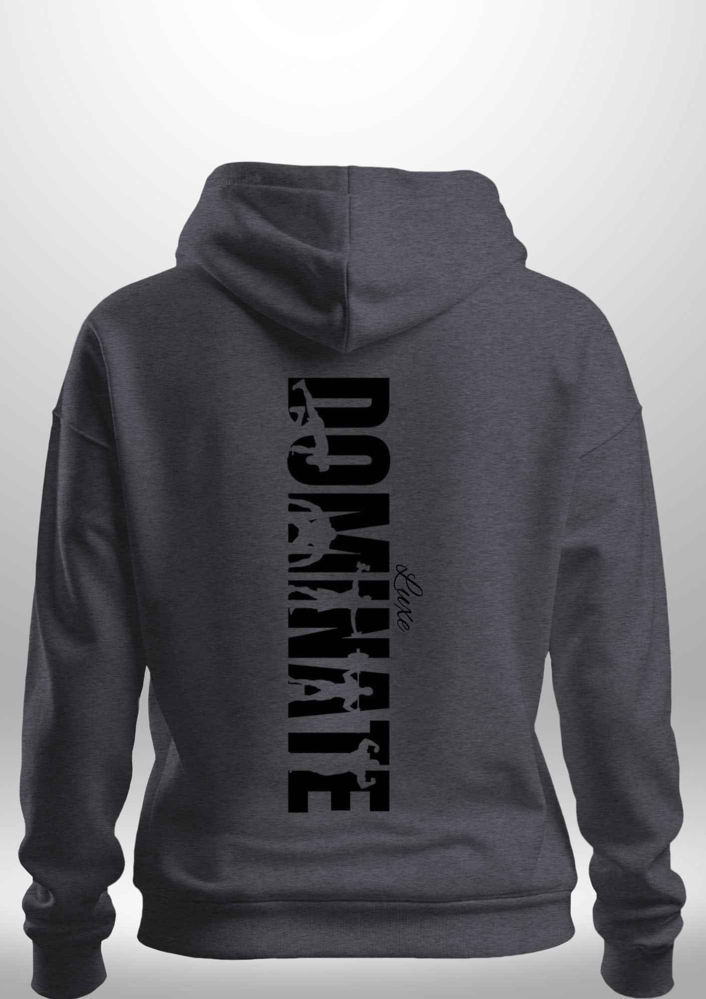 Luxe Custom "DOMINATE" Hoodie by Luxe-Custom-Designer