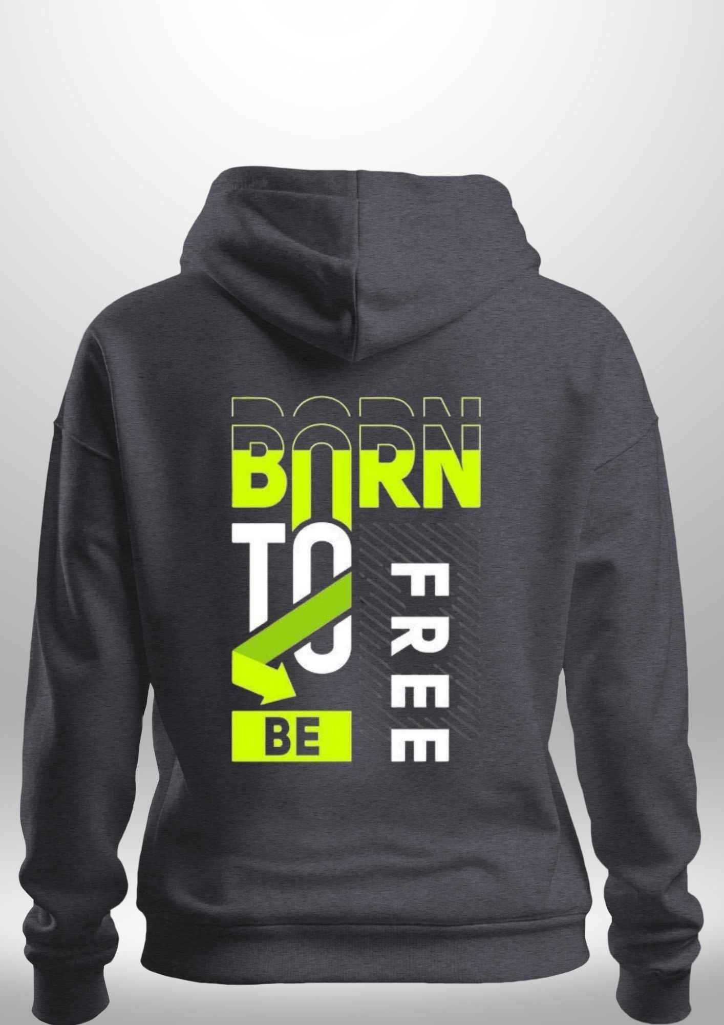 Born to be Free Hoodie by Luxe-Custom-Designer