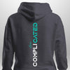 "Complicated" Luxe Hoodie by Luxe-Custom-Designer