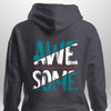 "awesome" Luxe Hoodie by Luxe-Custom-Designer