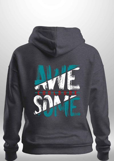 "awesome" Luxe Hoodie by Luxe-Custom-Designer