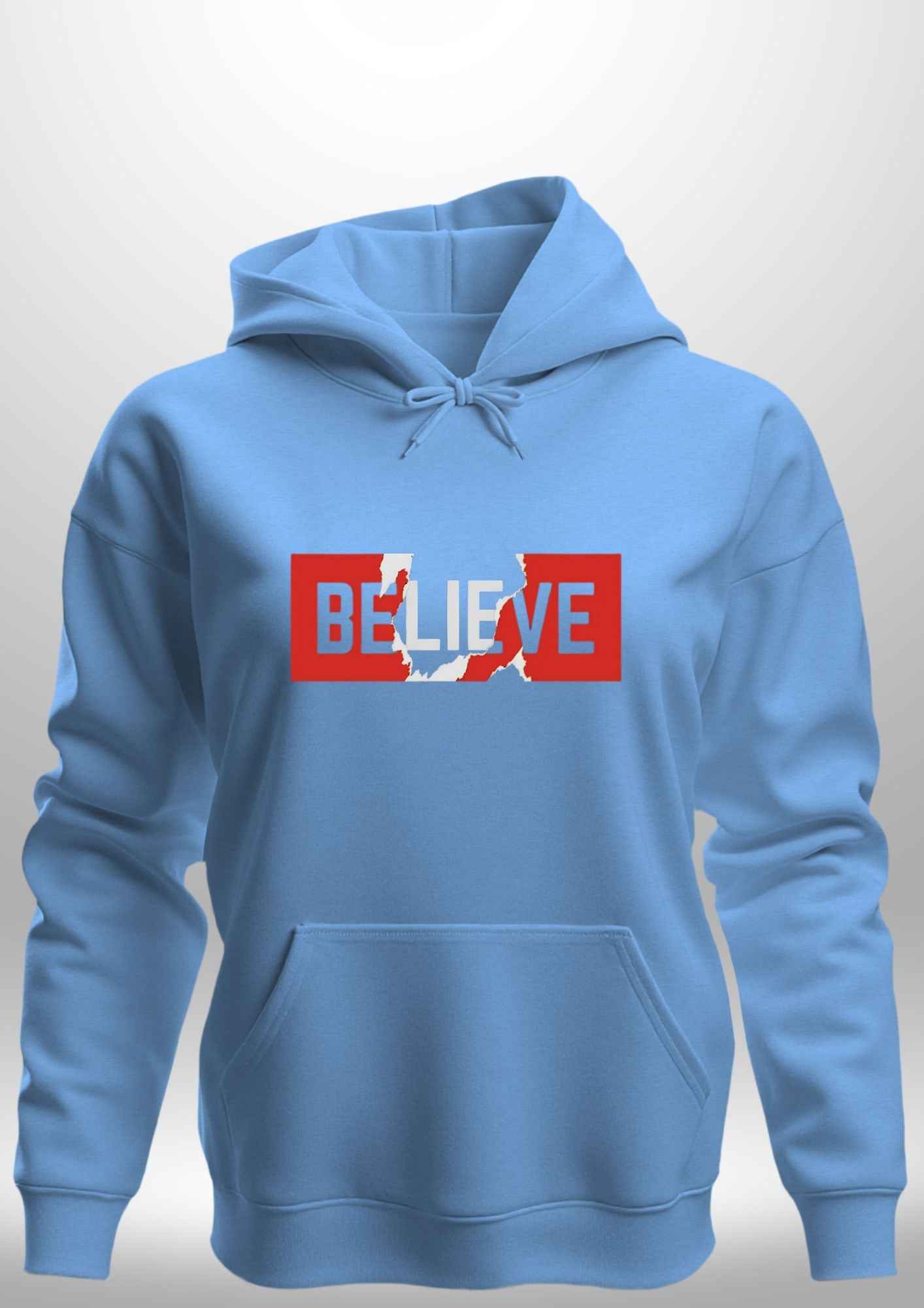 Luxe "Believe" Hoodie by Luxe-Custom-Designer
