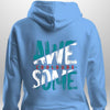 "awesome" Luxe Hoodie by Luxe-Custom-Designer