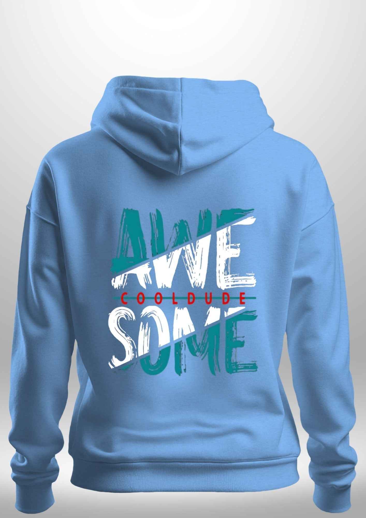 "awesome" Luxe Hoodie by Luxe-Custom-Designer