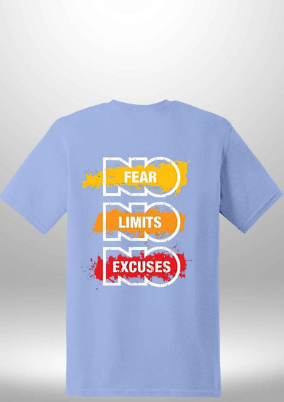"NO FEAR" Luxe T-Shirt by Luxe-Custom-Designer