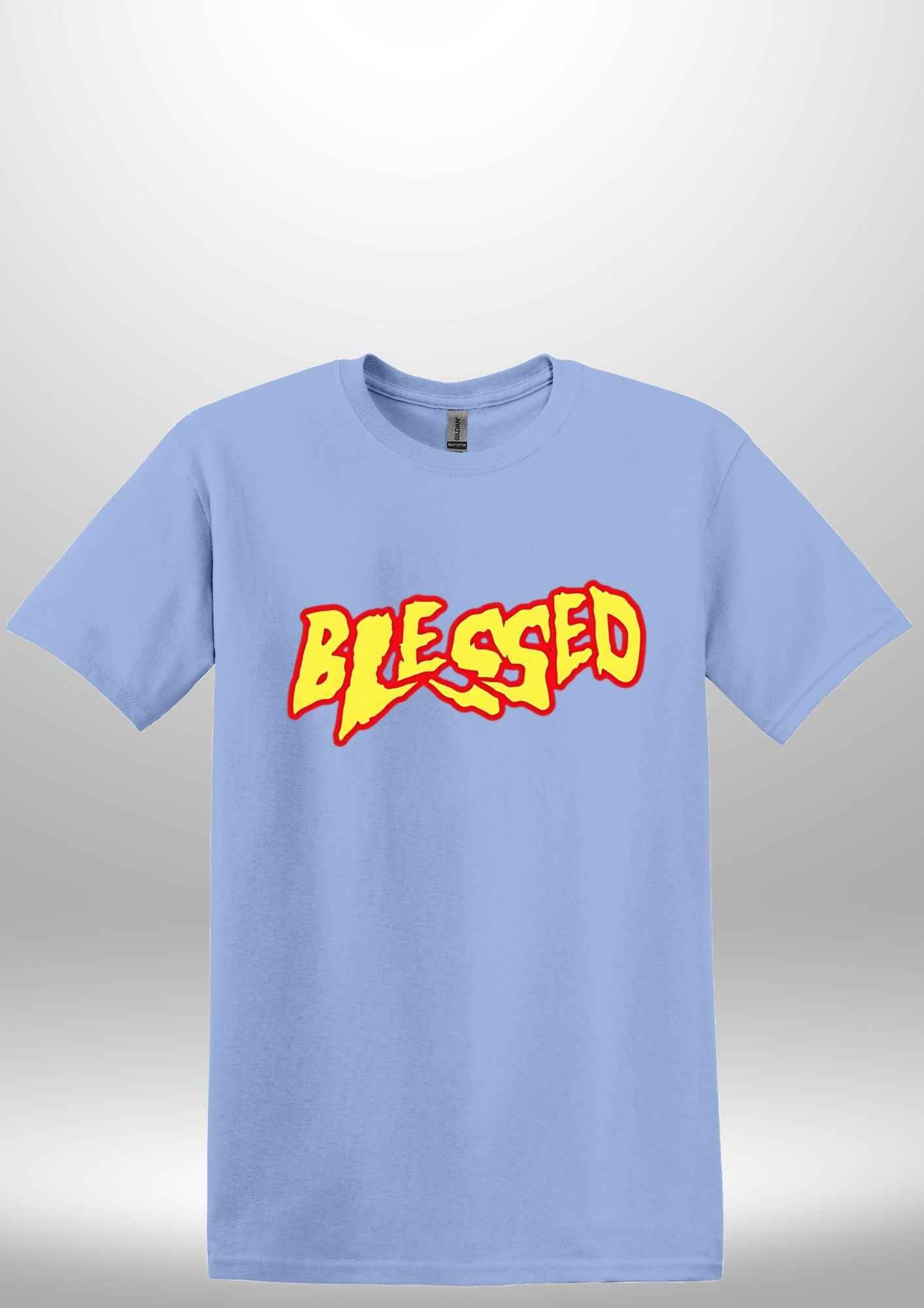 "Blessed" Luxe T-Shirt by Luxe-Custom-Designer