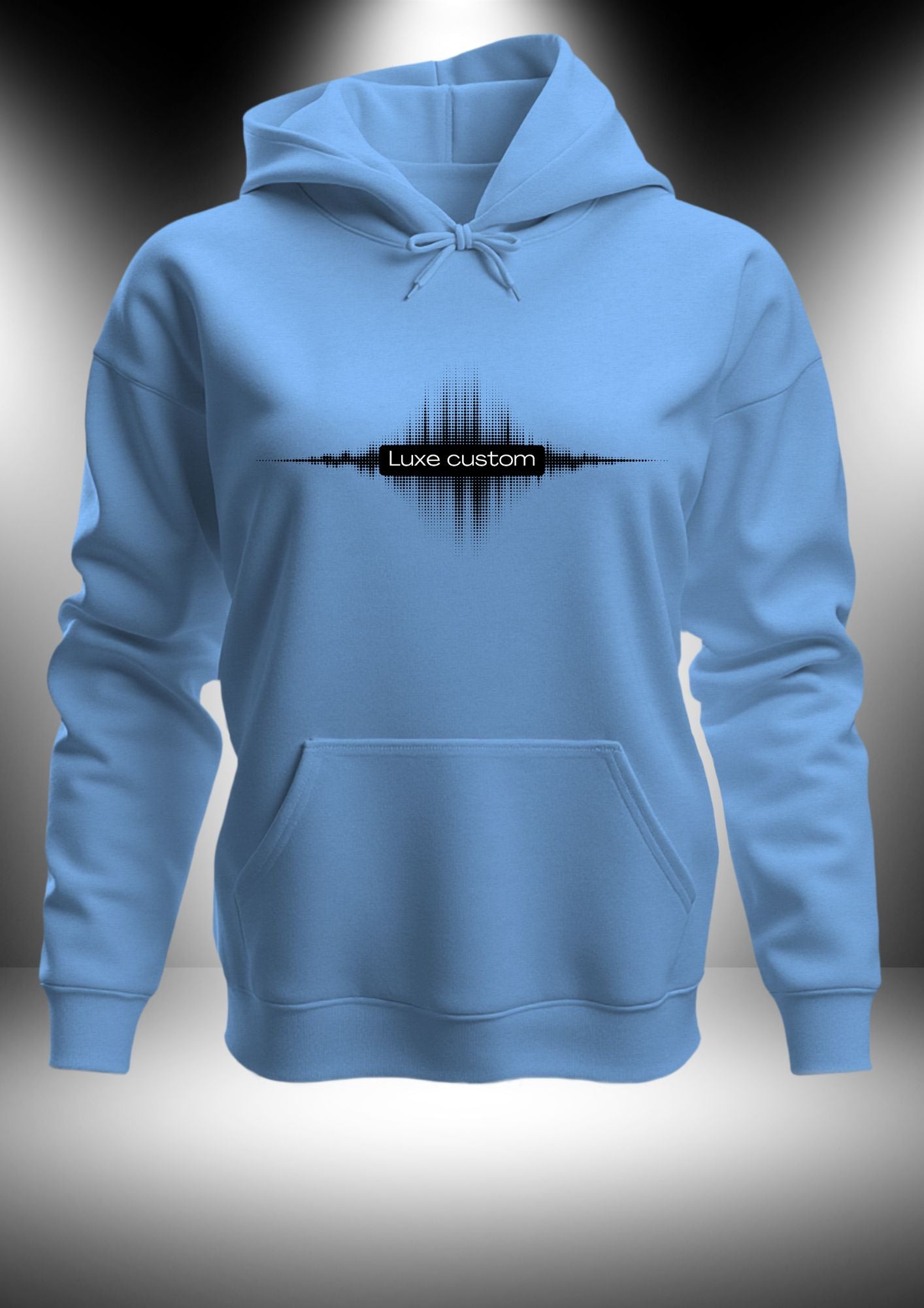 LC Wave Hoodie by Luxe-Custom-Designer