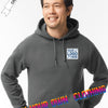 Charcoal Grey Hoodie by Luxe-Custom-Designer