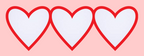 Triple Heart Photo Mug by Luxe Sensational