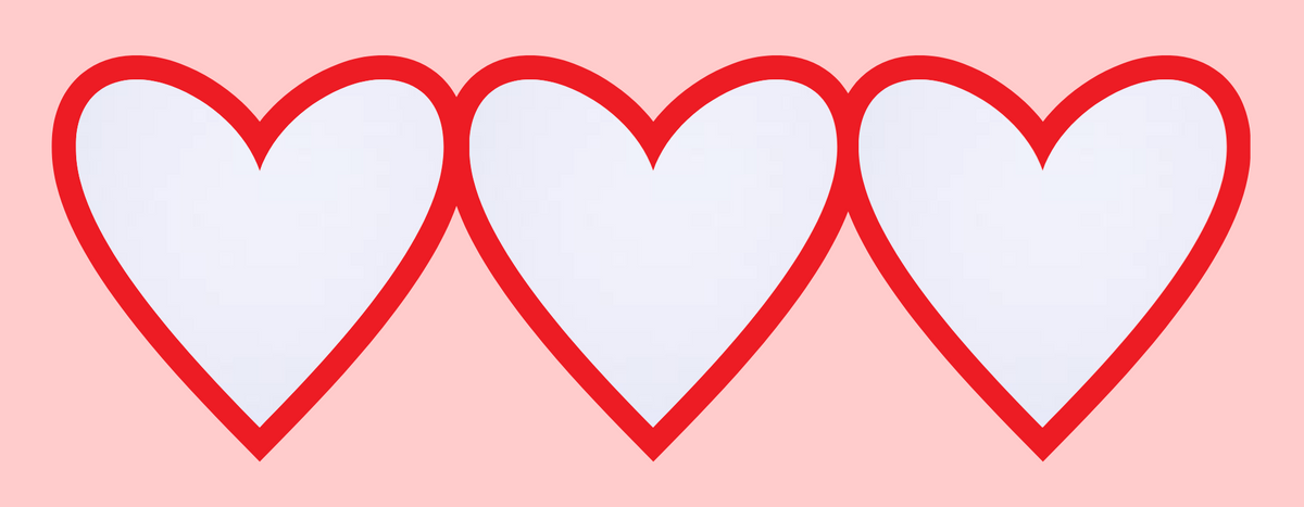 Triple Heart Photo Mug by Luxe Sensational