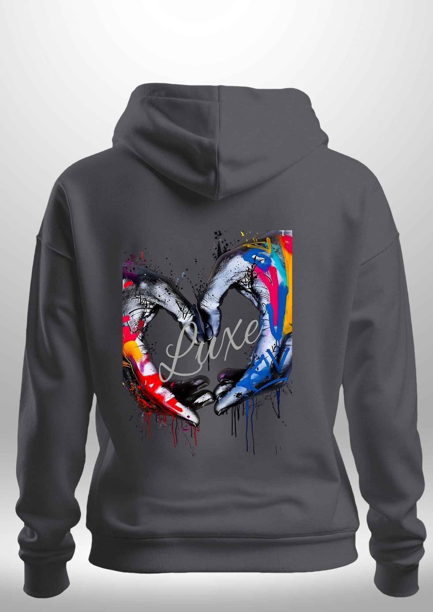Luxe Custom 2 HANDS Hoodie by Luxe-Custom-Designer