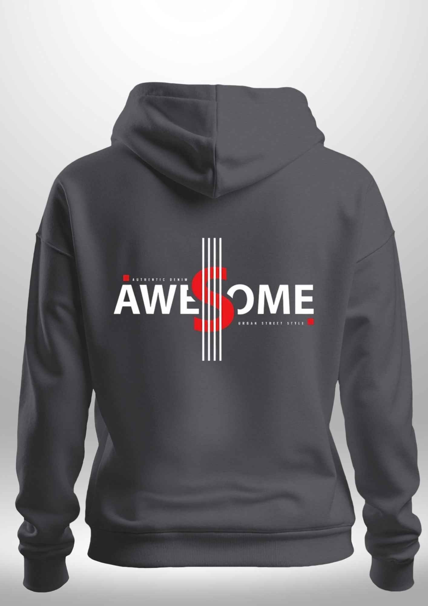 Luxe Custom "AWESOME" Hoodie by Luxe-Custom-Designer