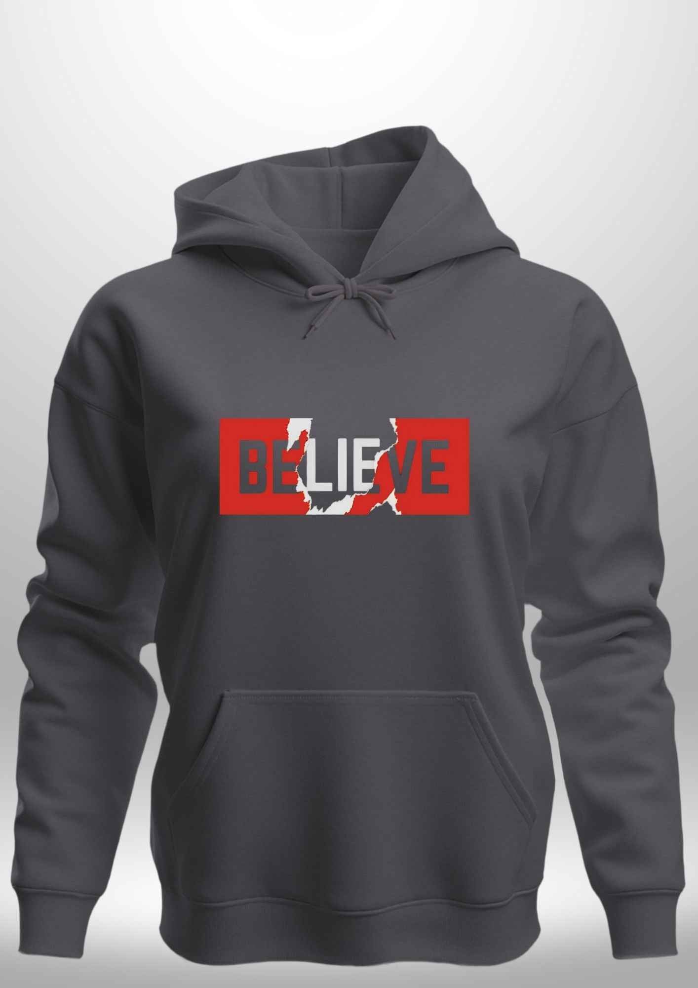Luxe "Believe" Hoodie by Luxe-Custom-Designer